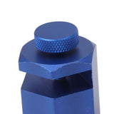 2PCS Stair Guages Knobs Aluminium Alloy Stair Stringer Layout Tool for Framing Square Carpentry Rafter Blue