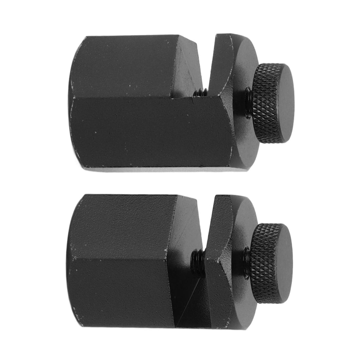 2PCS Stair Guages Knobs Aluminium Alloy Stair Stringer Layout Tool for Framing Square Carpentry Rafter Black