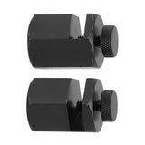 2PCS Stair Guages Knobs Aluminium Alloy Stair Stringer Layout Tool for Framing Square Carpentry Rafter Black