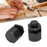 2PCS Stair Guages Knobs Aluminium Alloy Stair Stringer Layout Tool for Framing Square Carpentry Rafter Black