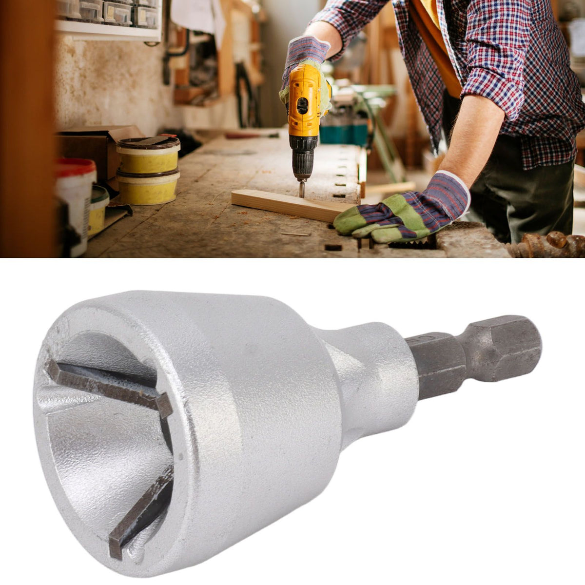 Deburring External Chamfer Tool Rapid Repair High Speed Steel Deburring Chamfer Tool for Damaged Bolt