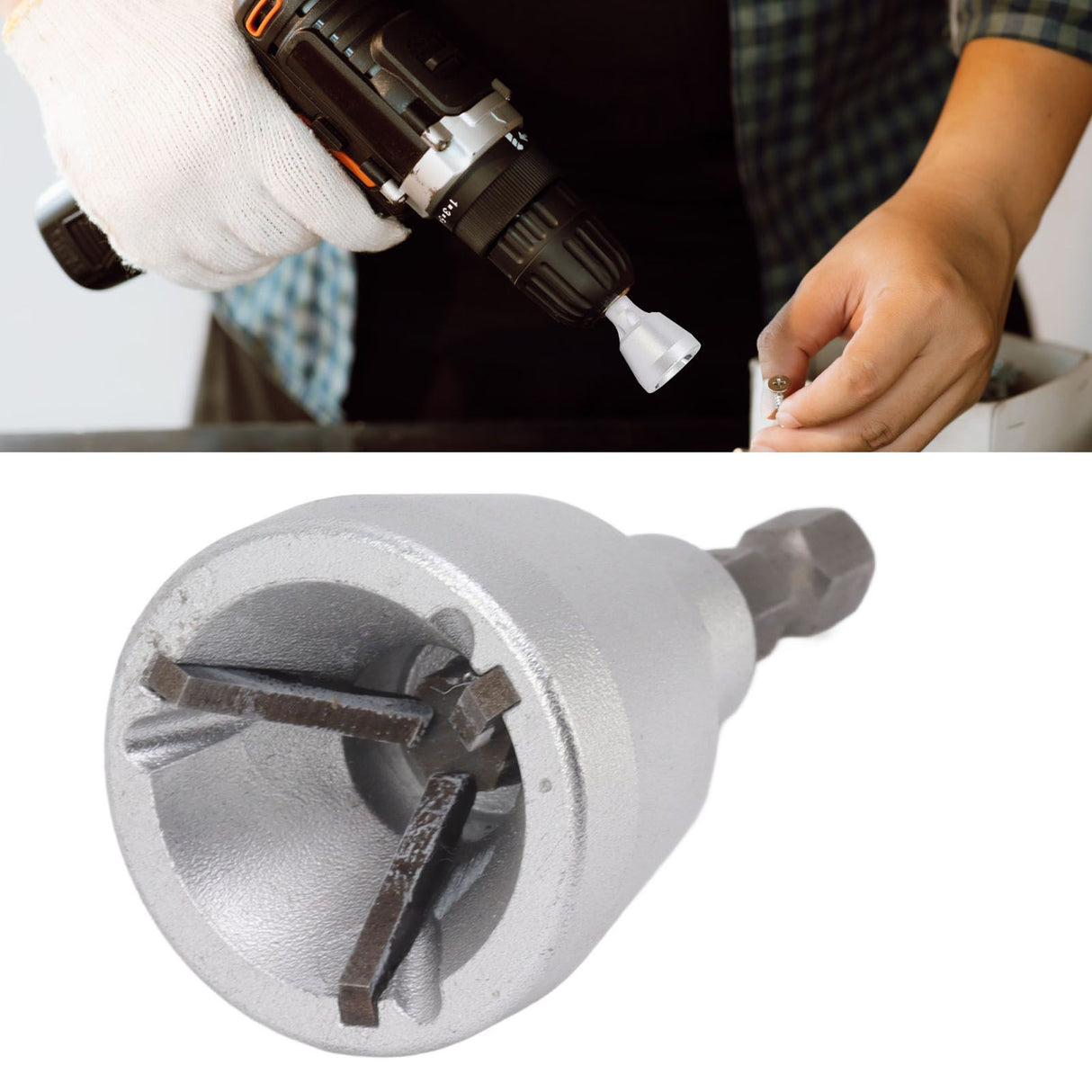 Deburring External Chamfer Tool Rapid Repair High Speed Steel Deburring Chamfer Tool for Damaged Bolt