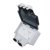 WiFi Intelligent Socket Type 86 IP66 Outdoor Waterproof Wifi Smart Power Outlets APP Control 15A AU Plug 110‑250V SNW 2AU