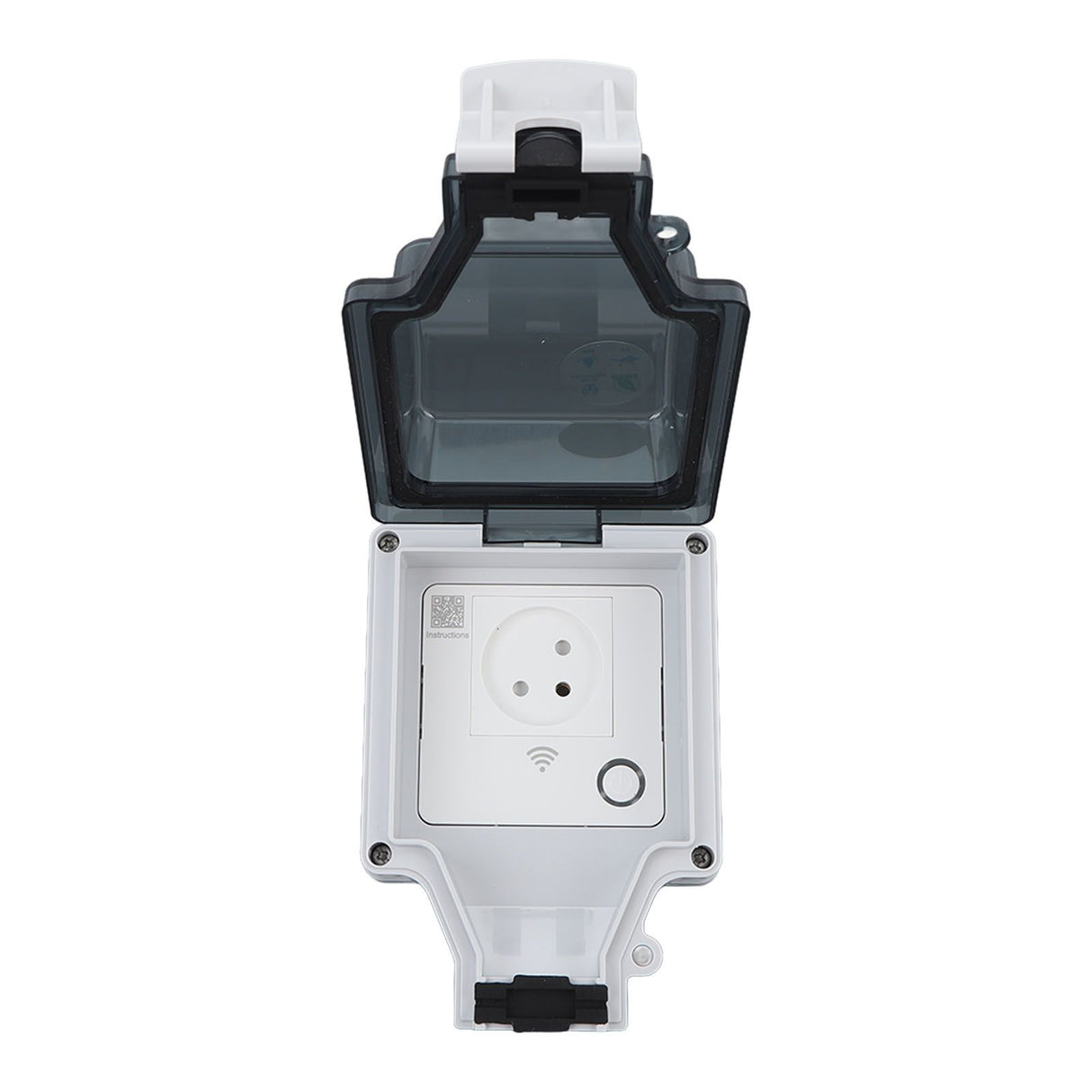 WiFi Smart Wall Electrical Socket Ip66 Waterproof Israel Standard Power Socket With Cover 16A 110 to 250V SNW-I