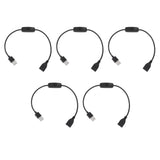 5PCS ON Off Switch Male to Female Cable 2 Pin PVC USB Extension Cable with B utton for Driving Recorder LED Lights Black