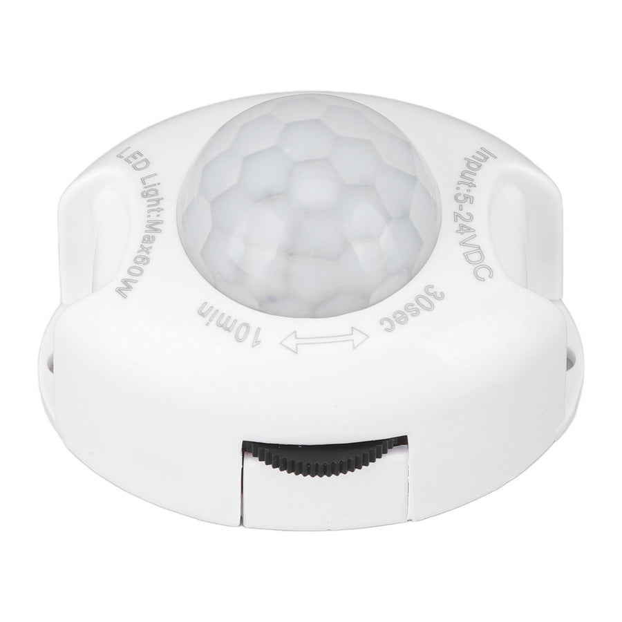 DC Plug Human Body Induction Switch Infrared Adjustable LED Light Strip Detector Switch 5‑24V 60W