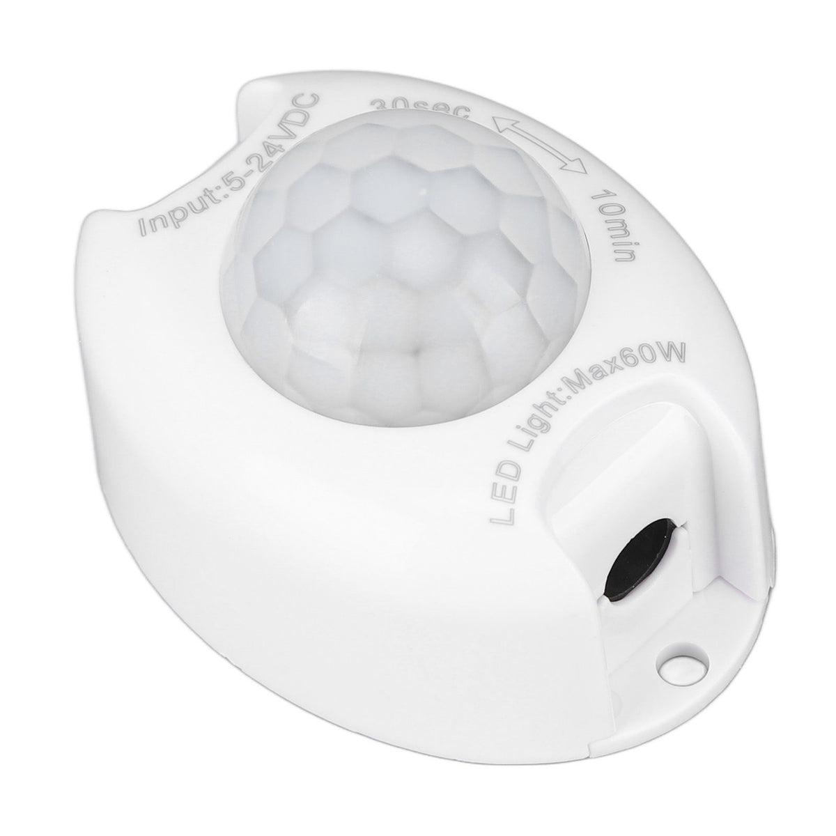 DC Plug Human Body Induction Switch Infrared Adjustable LED Light Strip Detector Switch 5‑24V 60W