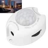 DC Plug Human Body Induction Switch Infrared Adjustable LED Light Strip Detector Switch 5‑24V 60W