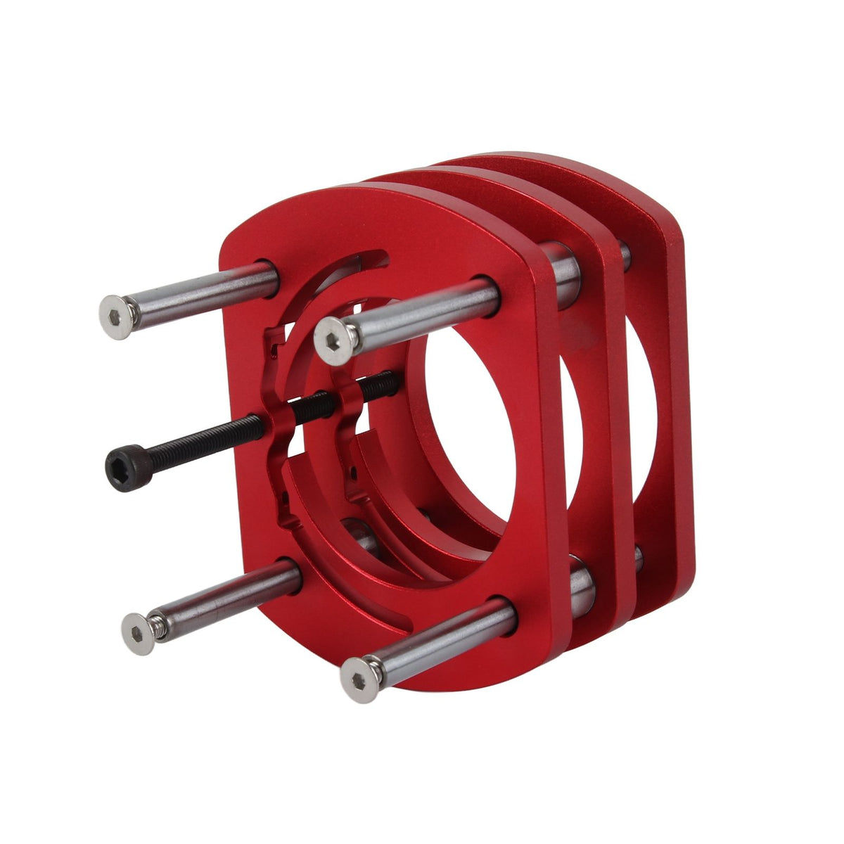 Router Lift Base Aluminum Alloy Router Table Saw Insert Plate Lifting System Base Kit for Small Trimming Machines