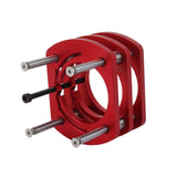 Router Lift Base Aluminum Alloy Router Table Saw Insert Plate Lifting System Base Kit for Small Trimming Machines