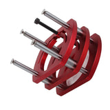 Router Lift Base Aluminum Alloy Router Table Saw Insert Plate Lifting System Base Kit for Small Trimming Machines - Low Angle