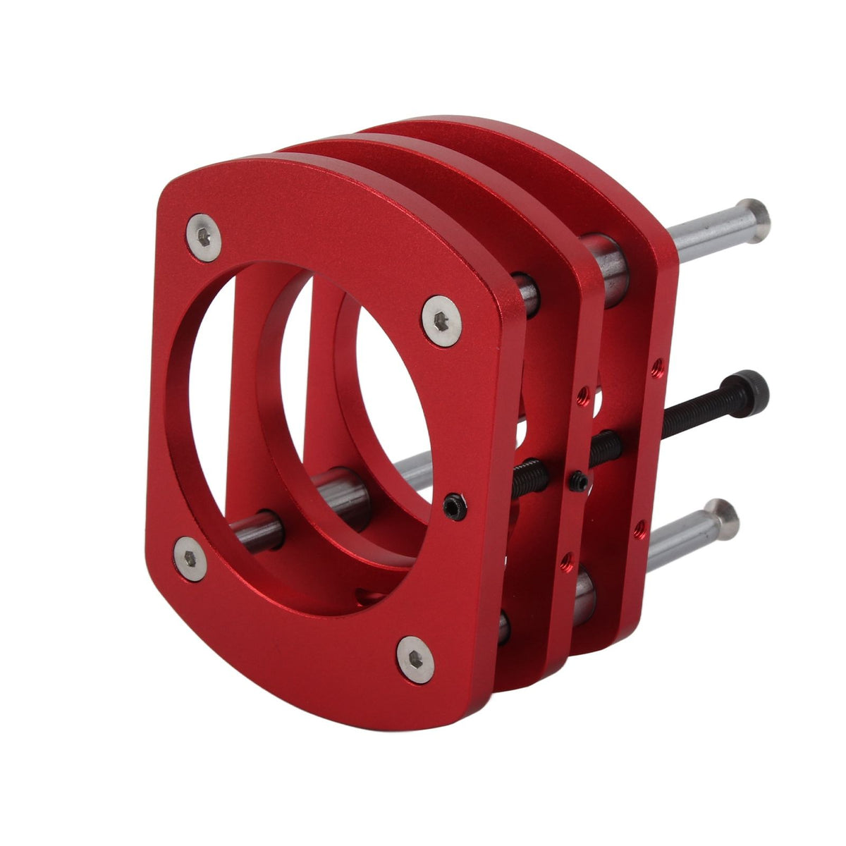 Router Lift Base Aluminum Alloy Router Table Saw Insert Plate Lifting System Base Kit for Small Trimming Machines