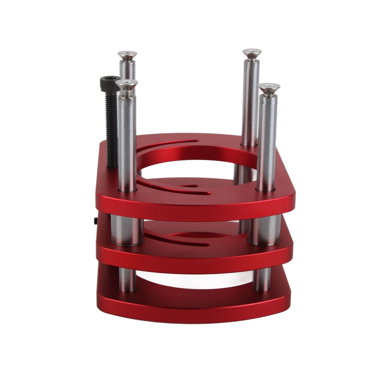 Router Lift Base Aluminum Alloy Router Table Saw Insert Plate Lifting System Base Kit for Small Trimming Machines