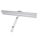 Angle Protractor Angle Finder Ruler Aluminum Alloy Protractor Woodworking Ruler Angle Measure Tool with Backstop