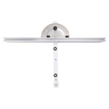 Angle Protractor Angle Finder Ruler Aluminum Alloy Protractor Woodworking Ruler Angle Measure Tool with Backstop