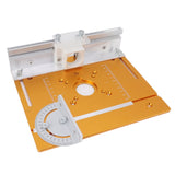 Router Table Insert Plate Wood Router Flip Plate Woodworking Benches Router Flip Plate - Side View