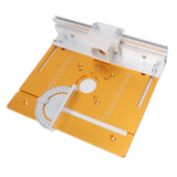 Router Table Insert Plate Wood Router Flip Plate Woodworking Benches Router Flip Plate - Close-Up Angle