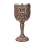 Nordic Wine Goblet Resin Shell Stainless Steel Unique Retro Beer Cup for Cocktails Whisky Red Wine