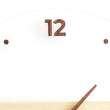 Wall Clock Silent Round Decorative Modern Acrylic Panel Hanging Clock for Living Room Bedroom Office - Extra Image