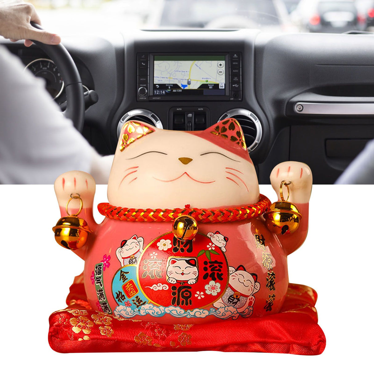 Lucky Cat Coin Bank 4.5in Exquisite Cute Bring Luck Good Wish Ceramic Fortune Cat Saving Pot Desk Decoration Pink