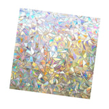 45x200cm Decorative Window Privacy Film 3D Rainbow Window Film Static Cling Window Sticker