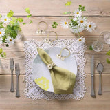 12pcs Napkin Ring Washable Decorative Exquisite Metal Napkin Ring Buckle for Wedding Party Banquet Christmas Dinner