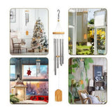 Wind Chimes Outdoor Sympathy Memorial Wind Chimes with Metal Tubes for Home Decoration