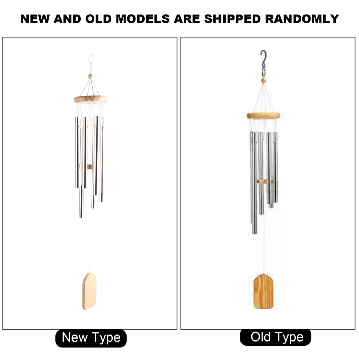 Wind Chimes Outdoor Sympathy Memorial Wind Chimes with Metal Tubes for Home Decoration