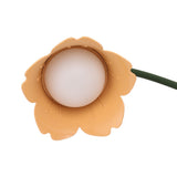 3W LED Touch Desk Lamp 3 Gear Dimmable Foldable Petal Shape Desktop Table Light USB 5V Orange - Extra Image