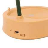 3W LED Touch Desk Lamp 3 Gear Dimmable Foldable Petal Shape Desktop Table Light USB 5V Orange - Extra Image