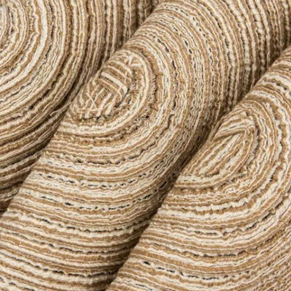 4Pcs Circular Cup Mat Braiding Heat Resistant Bowl Plate Mat Nordic Style Insulation Coaster Khaki