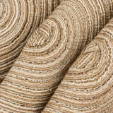 4Pcs Circular Cup Mat Braiding Heat Resistant Bowl Plate Mat Nordic Style Insulation Coaster Khaki - Close-Up Angle