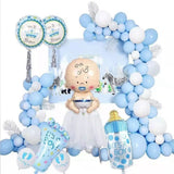 Balloons Kit Decorative Reusable Latex Balloon Set for Baby Shower Birthday Party