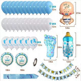 Balloons Kit Decorative Reusable Latex Balloon Set for Baby Shower Birthday Party