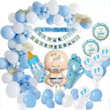 Balloons Kit Decorative Reusable Latex Balloon Set for Baby Shower Birthday Party - Extra Image