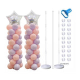 Balloon Column Kit Plastic Balloon Tower Decoration for Birthday Party Wedding Party Christmas - Extra Image