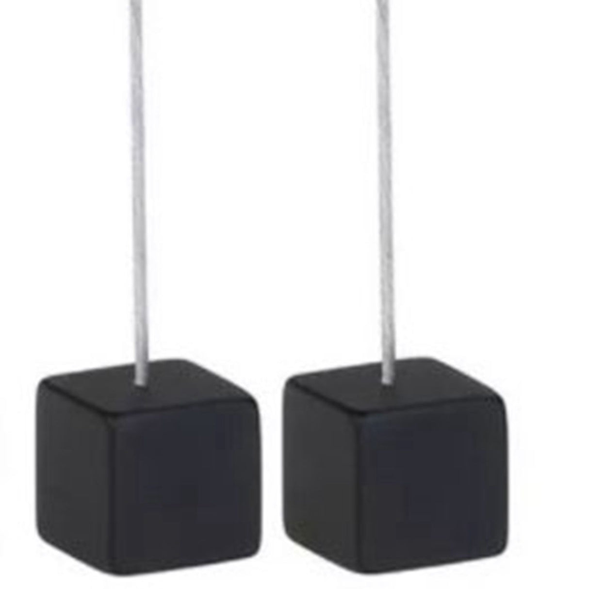 12PCS Card Holder Cube Pine Decorative Table Number Stand Memo Clip Holder for Bedside Decoration Black