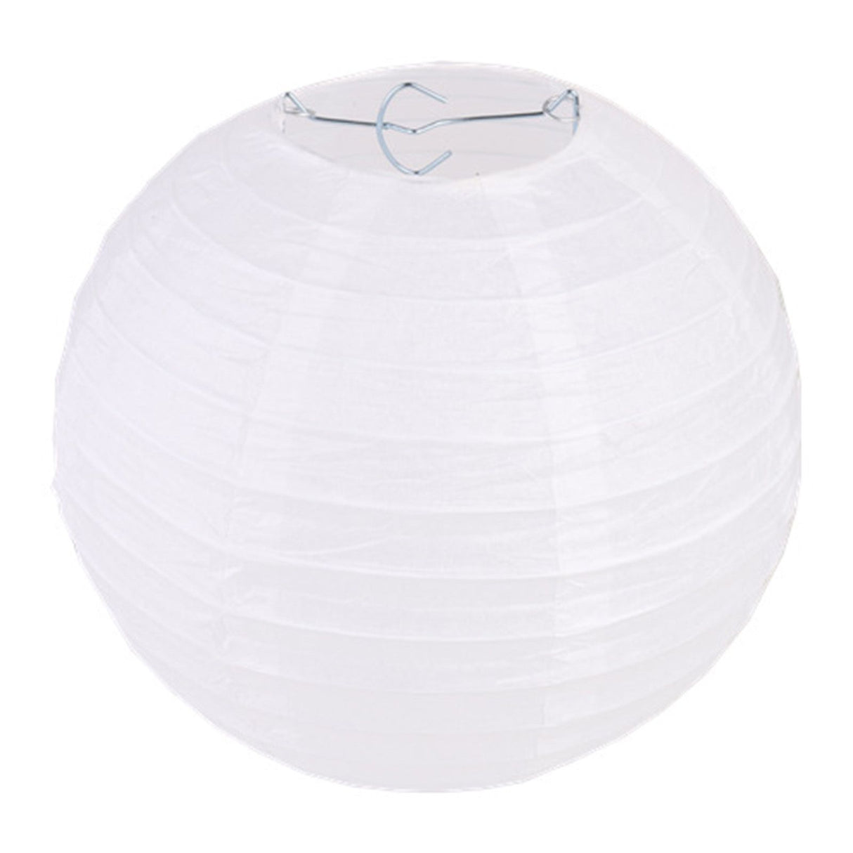 Chinese White Paper Lantern Decorative Round Paper Lanterns with 10 LED Lights for Wedding Party Christmas Party Decor