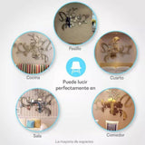 Acrylic Mirror Wall Sticker Removable 3D Wall Decal for Living Room Bedroom Bathroom Studio - Extra Image