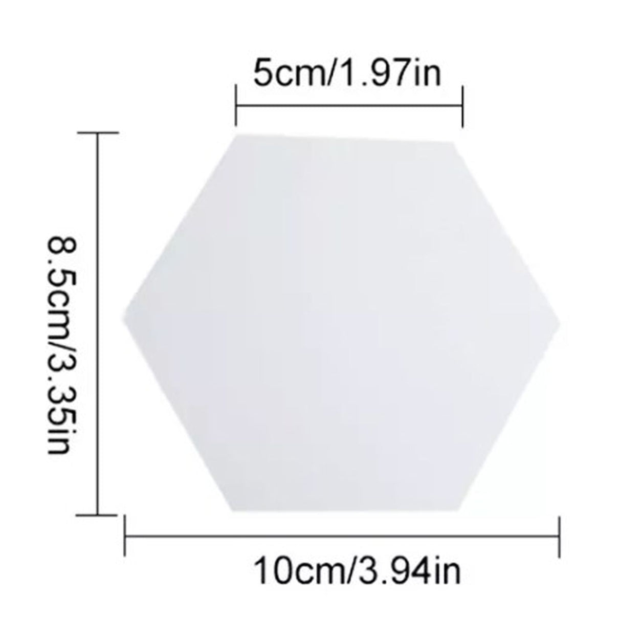 24PCS Hexagon Mirror Wall Stickers Acrylic Sticker Decoration for Home Living Room Bedroom Decor