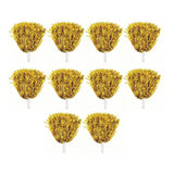 10PCS Cheerleading Pompoms with Straight Handle Reusable Flash Effect Plastic Cheering Poms Ball for Basketball Baseball