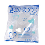 10PCS Bobo Balloons Wide Mouth Reusable Environmentally Friendly Transparent for Wedding Birthday Party