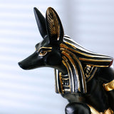 Creative Wine Rack Synthetic Resin Innovative Wine Rack Holder Single Bottle Wine Stand Table Ornament Anubis - 45-Degree Angle