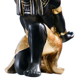 Creative Wine Rack Synthetic Resin Innovative Wine Rack Holder Single Bottle Wine Stand Table Ornament Anubis - Low Angle