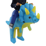 Inflatable Dinosaur Costume Halloween Cosplay Costume Party Riding Triangle Dinosaur Inflatable Doll Suit Adults 160‑190cm