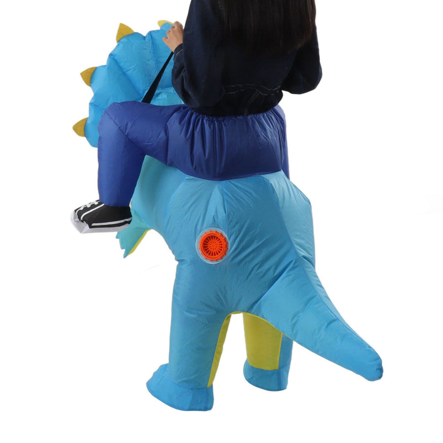 Inflatable Dinosaur Costume Halloween Cosplay Costume Party Riding Triangle Dinosaur Inflatable Doll Suit Adults 160‑190cm