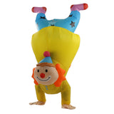 Adult Inflatable Handstand Clown Costume Halloween Upside Down Clown Inflatable Costume - Close-Up Angle