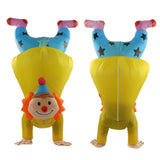 Adult Inflatable Handstand Clown Costume Halloween Upside Down Clown Inflatable Costume - Extra Image