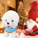 Electronic Plush Dog Interactive Puppy Singing Walking Toy with Remote Control Leash Kids Toddler Birthday Gifts Blue - Extra Image