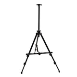 Artist Easel Stand Ferroalloy Adjustable Folding Tripod Display Easel for Drawing Painting Black - Extra Image